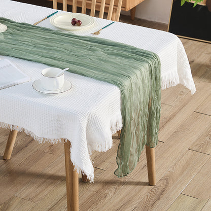 Voile Champray Table Runner Party Decoration Table Runner