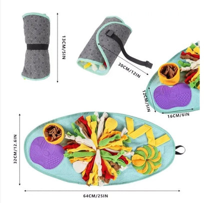 US Local Dog Snuff Pad Dog Interactive Toy Small Dog Rich