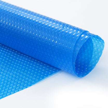 US Local VEVOR Solar Pool Cover, 10 Ft Round Solar Blanket For Pools, Inground Above Ground Swimming Pool Solar Cover, 15 Mil Solar Covers Blue