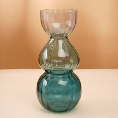US Local Decorative Opulent Bauble Glass Vase - Elegant Statement Piece