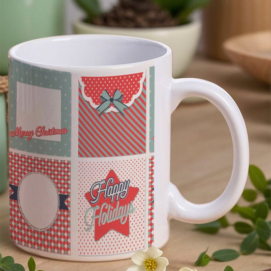 POD US Local White mug with full print, Christmas 0033