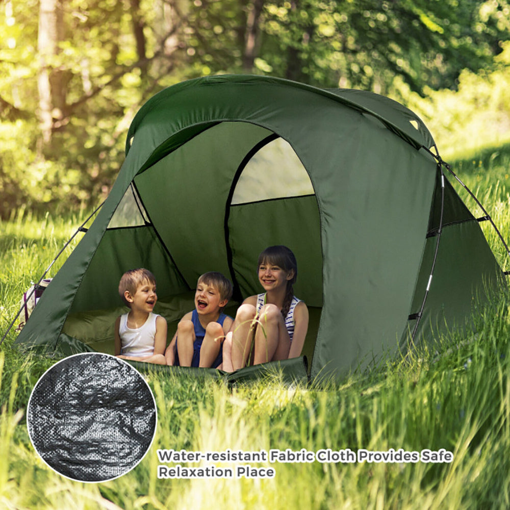 US Local 2-Person Outdoor Camping Tent With External Cover