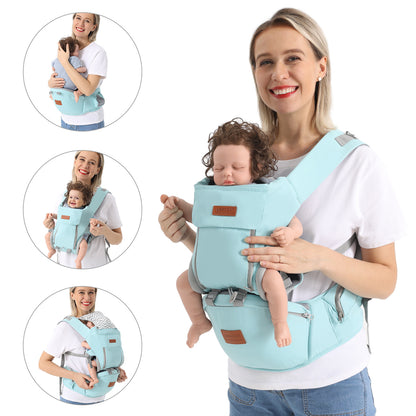 US Local Multi-functional Baby Waist Stool For Newborns To Hold The Baby Artifact Toddler Front And Rear Dual-purpose Baby Carrier