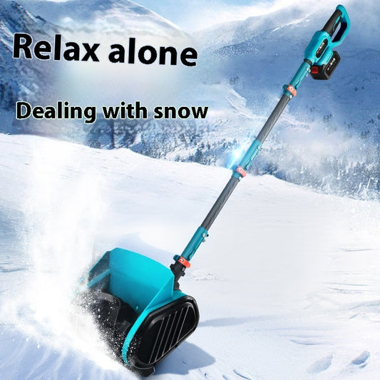 US Local Small Household Portable Brushless Lithium Snow Sweeper