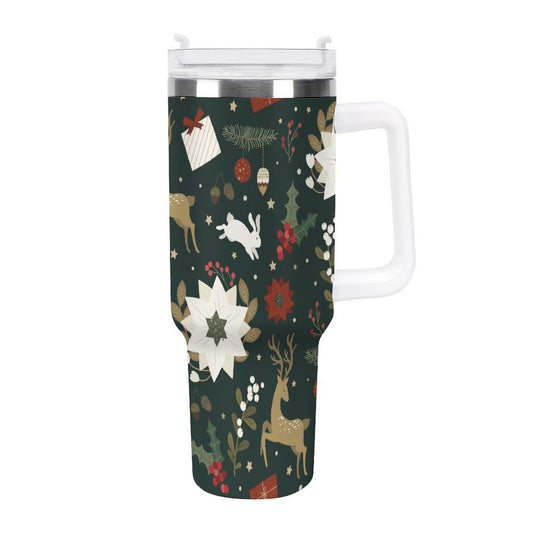 PHDT00180 POD US Local Tumbler 40 oz Large Capacity Car Cup Christmas