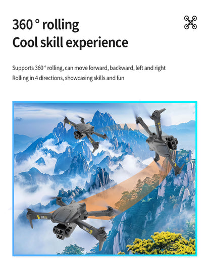 US Local TheK13 Smart Camera Drone With 2 Batteries Features Real-time Image Transmission From A Single Camera. It Has One-click Touch And Landing Functions. This Is A Foldable Remote-controlled Drone Toy, Ma