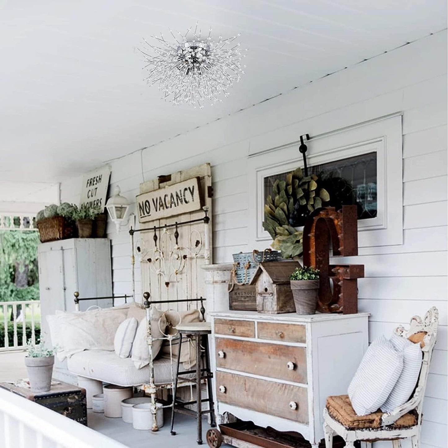 US Local Crystal Recessed Chandelier