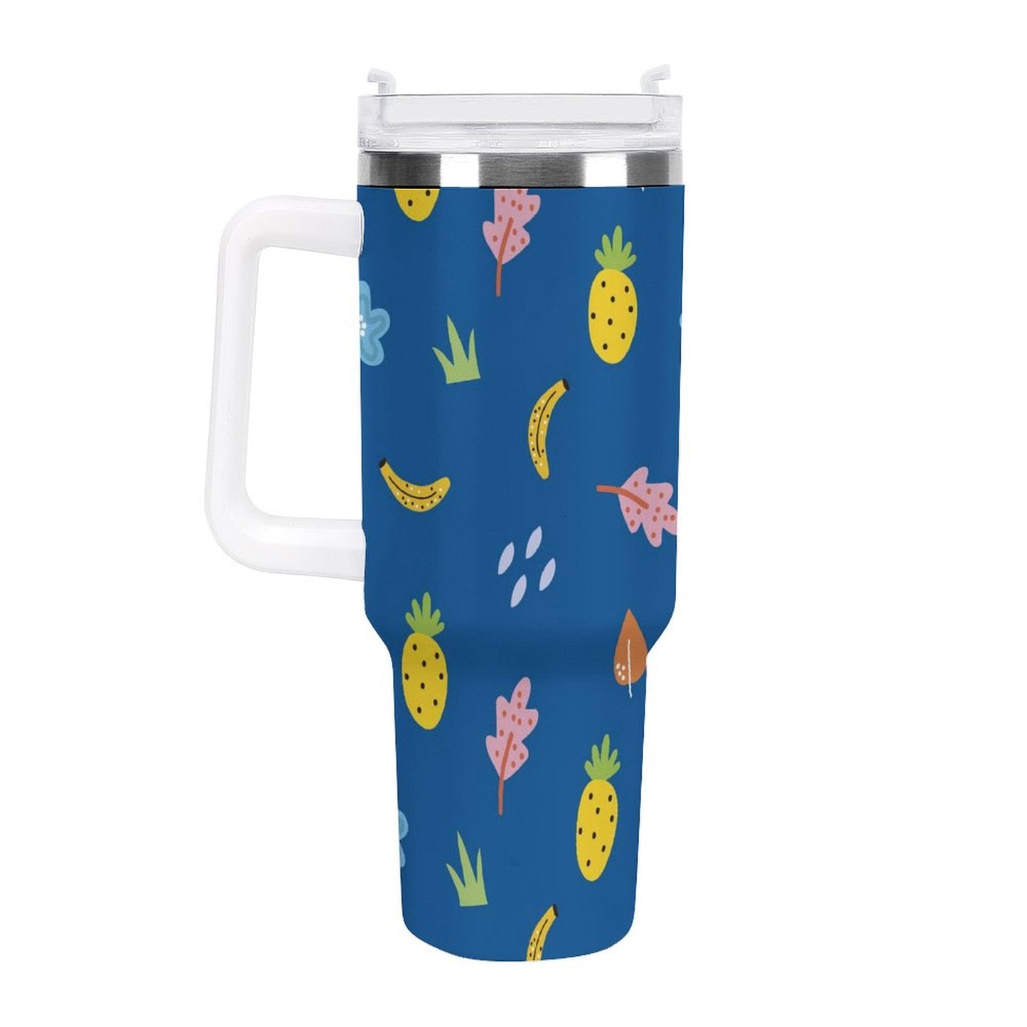 PHDT00181 POD US Local Tumbler 40 oz Large Capacity Car Cup Pineapple blue