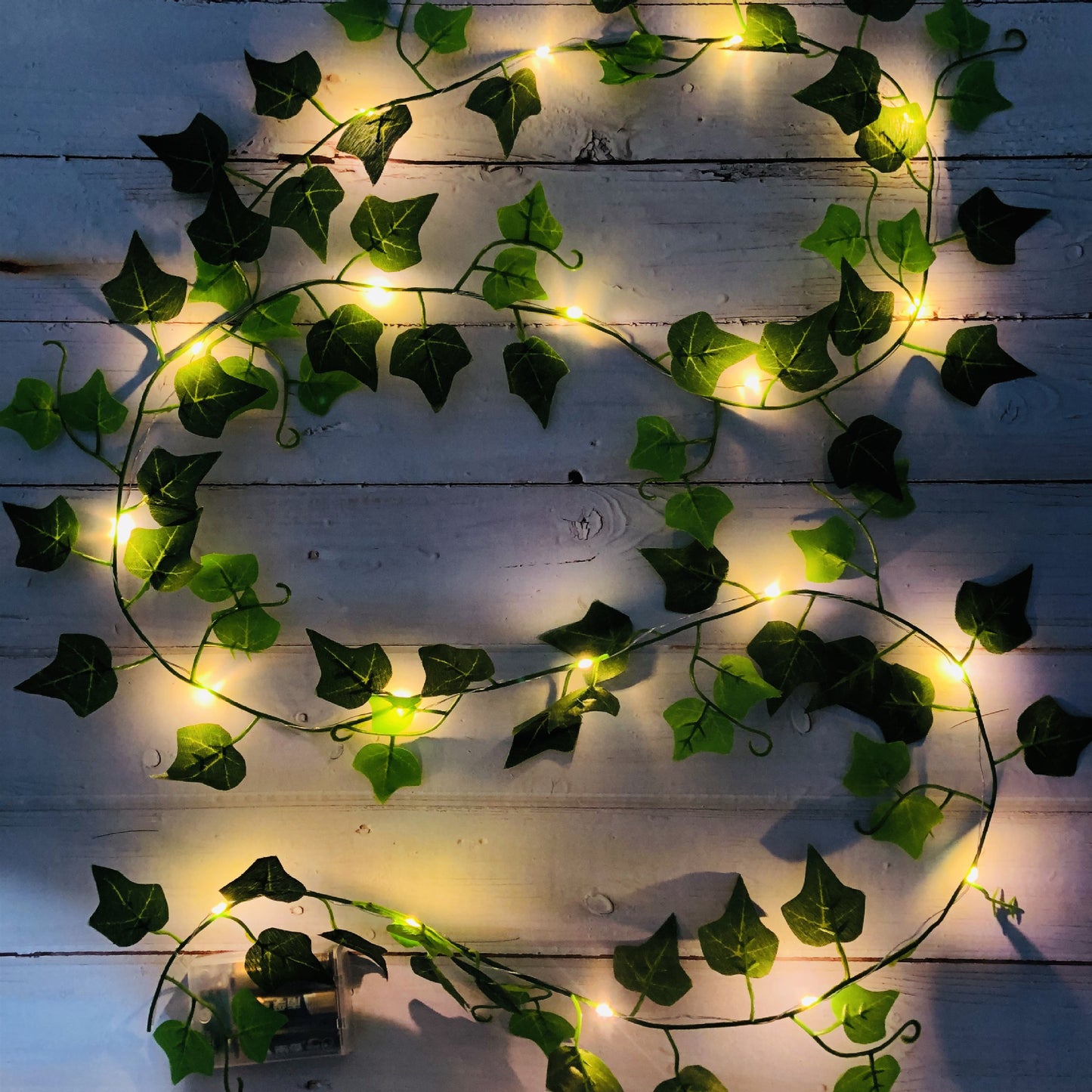 Thanksgiving Ivy Lighting Chain Eucalyptus Leaf Rattan