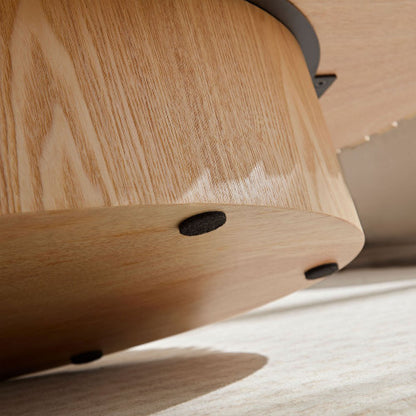 US Local Modern Handmade Drum Coffee Table