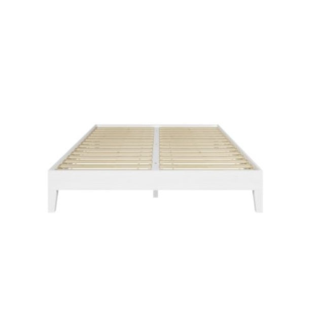 US Local Nix - Queen Platform Bed - White
