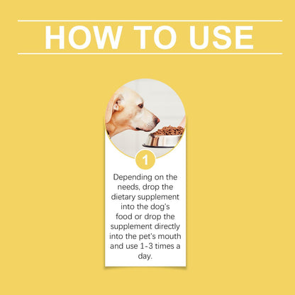 US Local Yebang Pet Herbal Supplement Herbal Yeast Supplement For Soothing Pet Skin Care