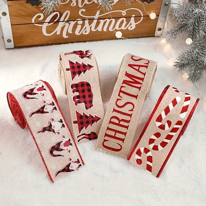 US Local Creative Christmas Ribbon - Set Of 4