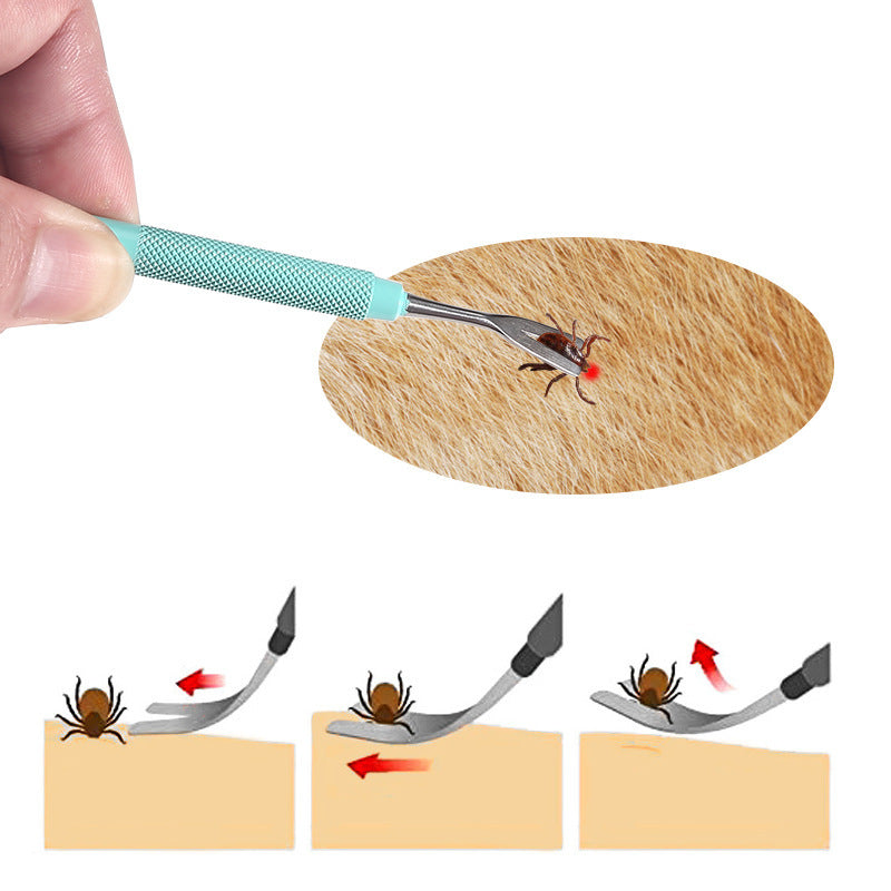 US Local Pet Stainless Steel Tweezers Tool