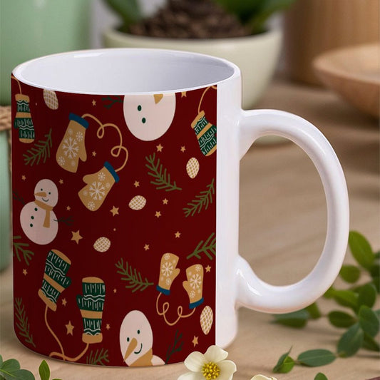 POD US Local White mug with full print, Christmas 0105