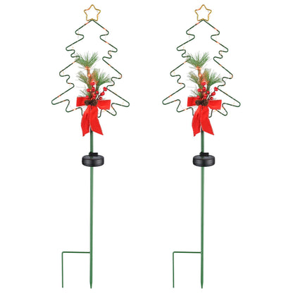 US Local Christmas Tree Solar Stake Light