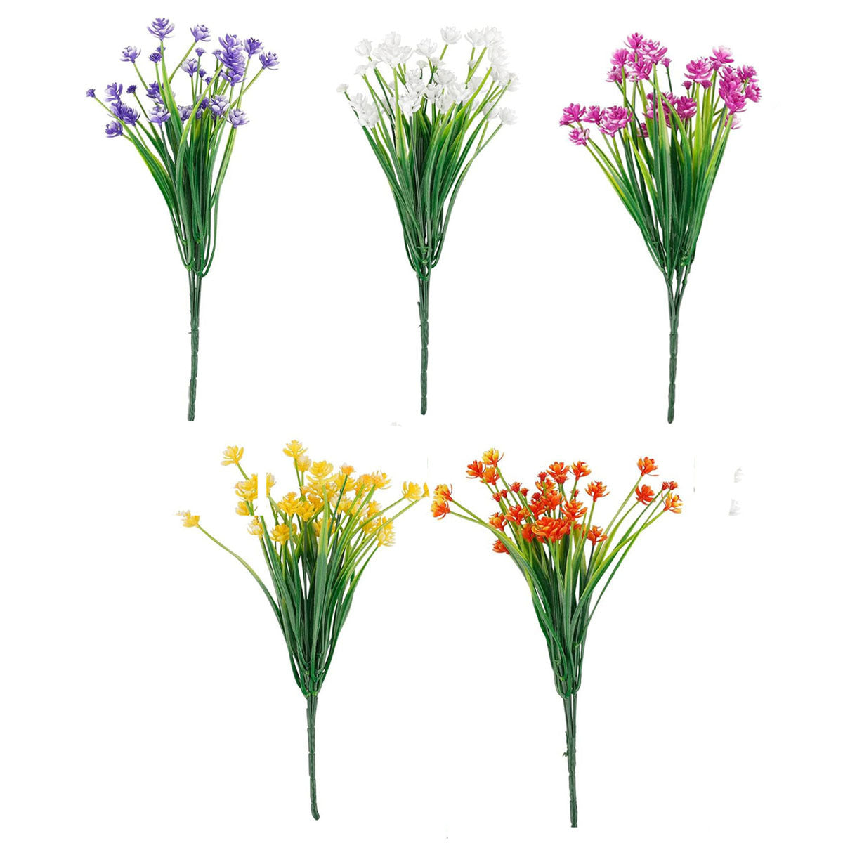 US Local 5Pcs Artificial Flowers