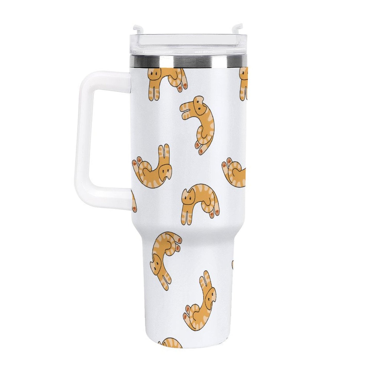 PHDT00243 POD US Local Tumbler 40 oz Large Capacity Car Cup Cat