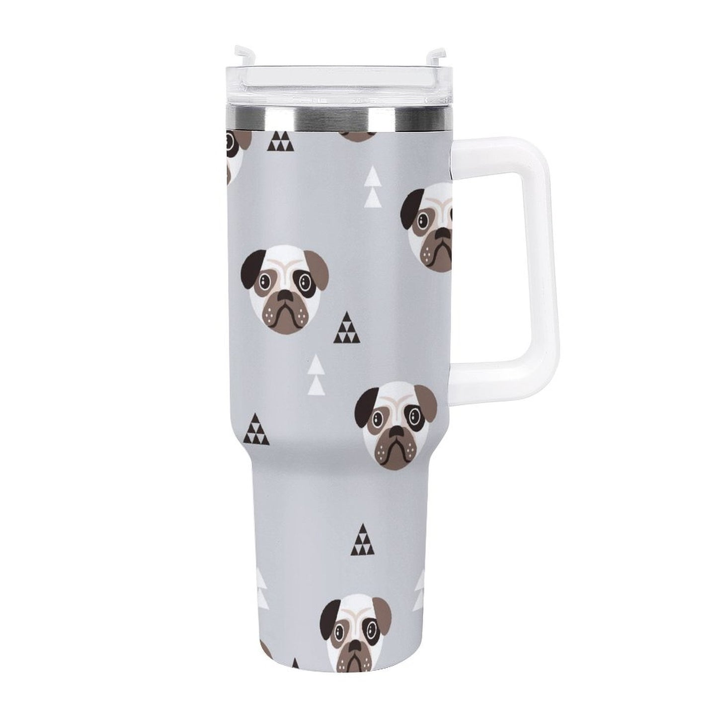 PHDT00236 POD US Local Tumbler 40 oz Large Capacity Car Cup Bulldog, Dog