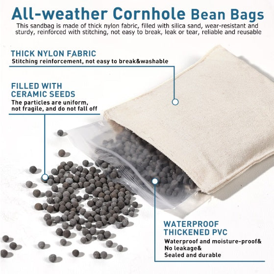 US Local Solid Wood Premium Cornhole Set