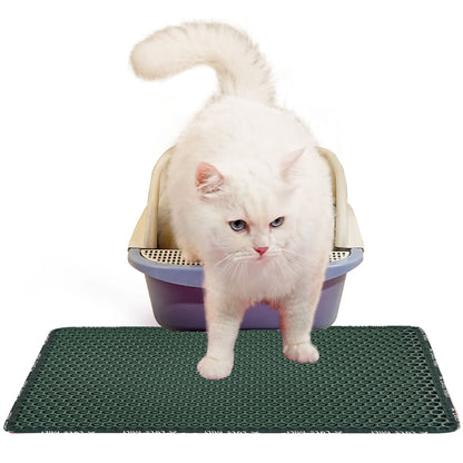 US Local Double Layer Rice Shaped Cat Litter Pad