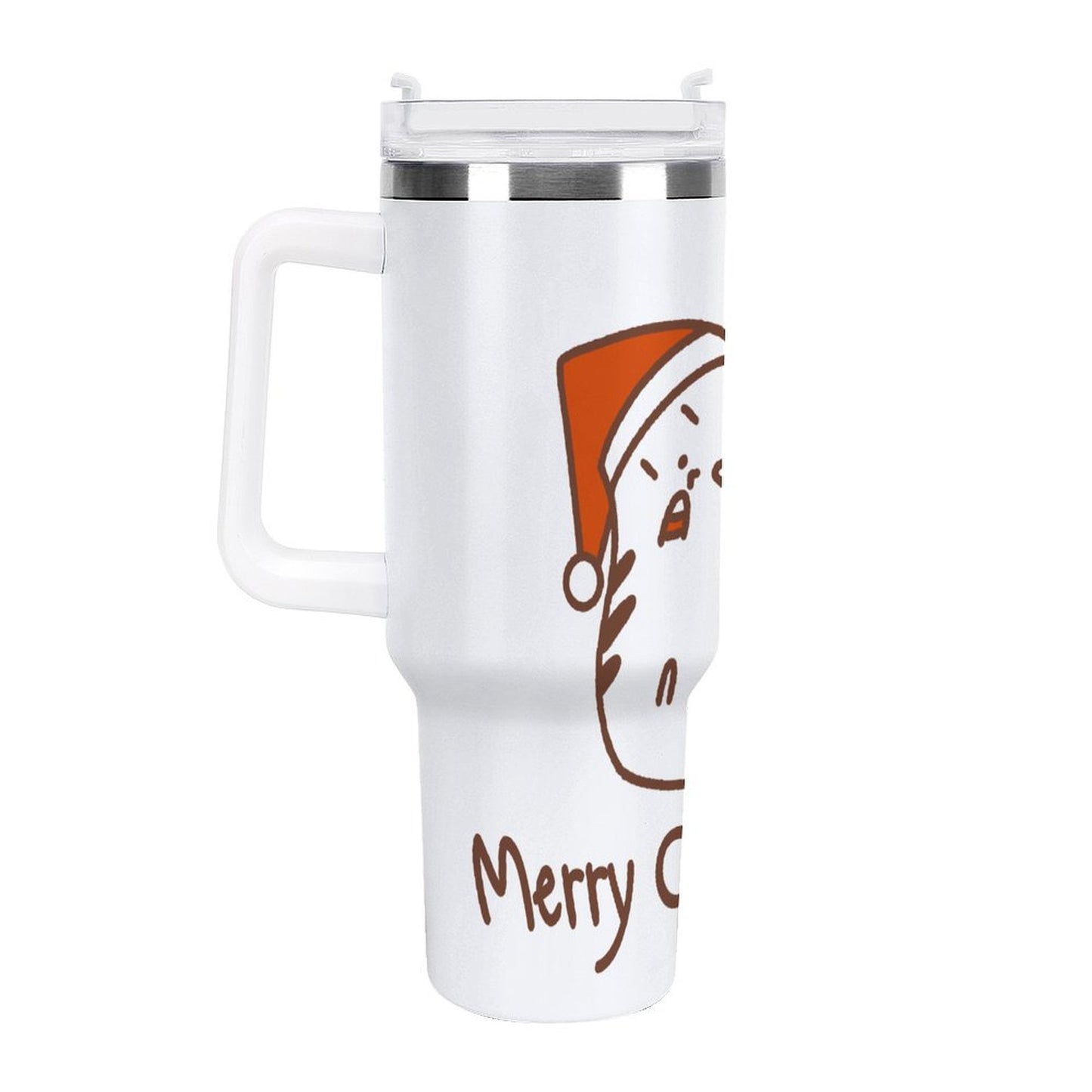 PHDT00012 POD US Local Tumbler 40 oz Large Capacity Car Cup Christmas Cat