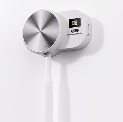 Single Toothbrush Sterilizer Intelligent Uv Uv Drying Sterilization Toothbrush Disinfection Box Toothbrush Holder In Bathroom