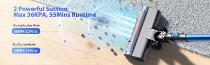 US Local 450W 36kPa Powerful Cordless Handheld Vacuum With LED Display, 40-Minute Battery Life, Rechargeable, Suitable For Home Use And Cleaning Pet Hair, Suitable For Hardwood Floors And Carpets