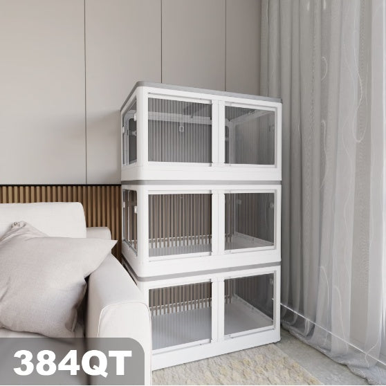 US Local Transparent Stackable Storage Bins