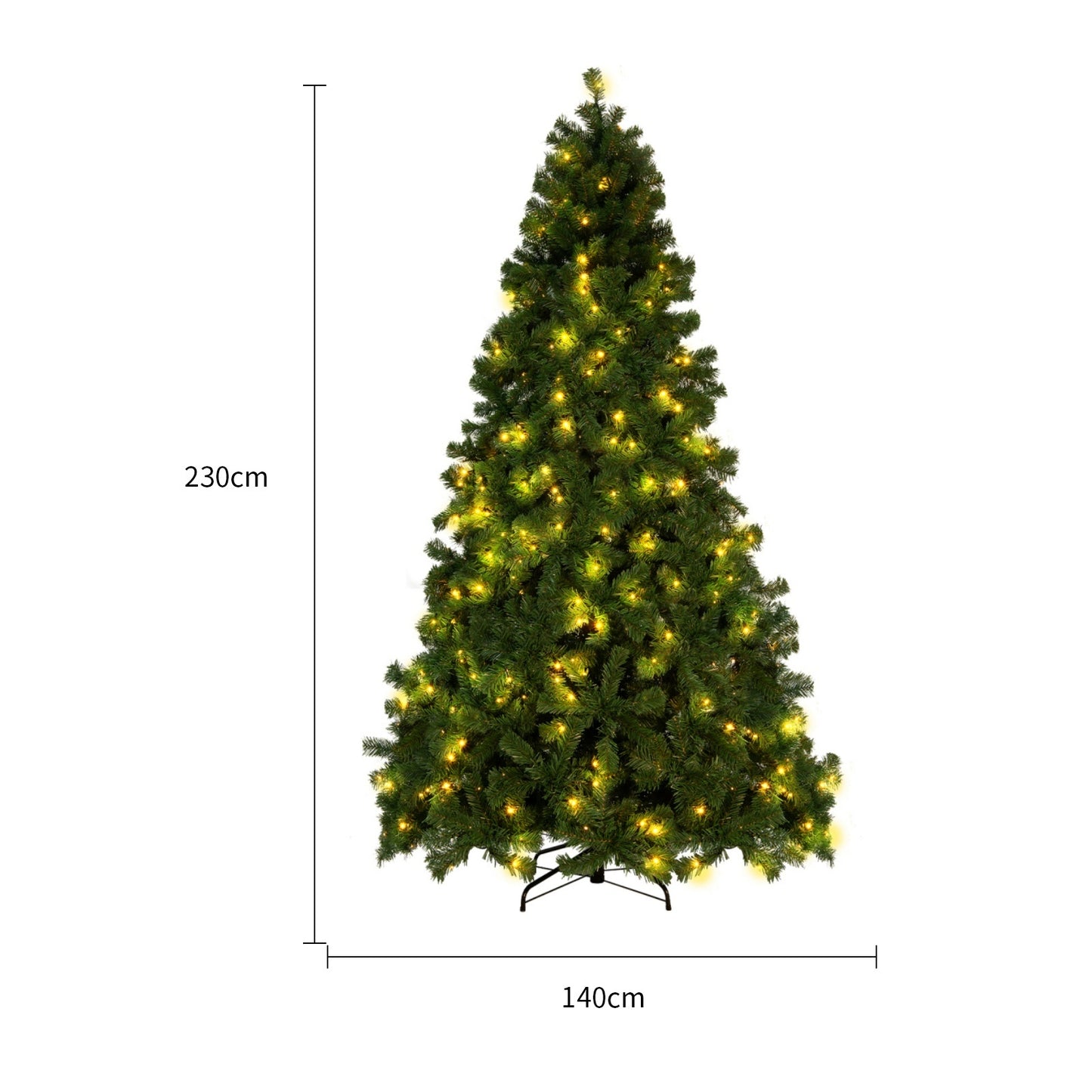 USA Local Christmas Tree PVC Artificial Snow Christmas Tree Mall Window Decoration Tree Cedar Christmas Tree Christmas Decoration Supplies