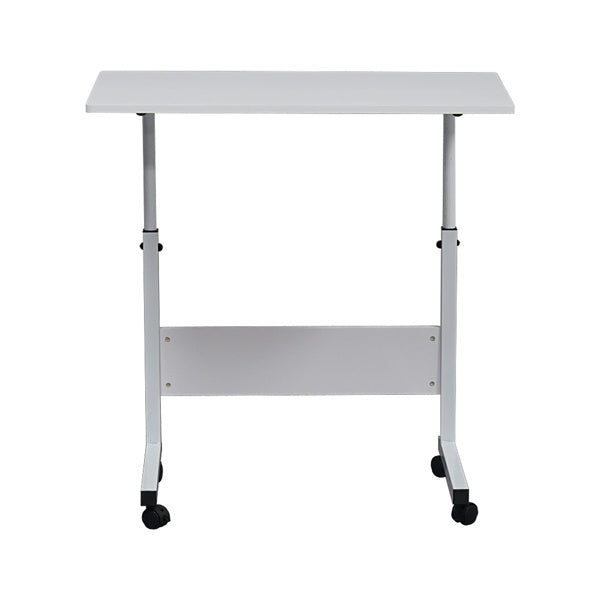US Local Large Sized Movable Multi-purpose Computer Desk Cover In White