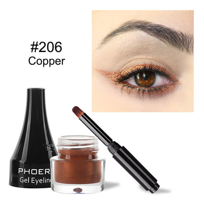 US Local PHOERA Ten Color Eyeliner