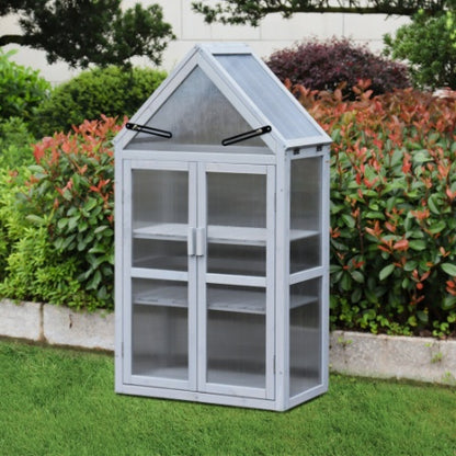 US Local Mini Greenhouse Kit - Outdoor Plant Stand, Small Green House, Plant Stand Indoor, Green Houses For Outside, Indoor Garden & Patio Accessories Indoor Greenhouse, Tiered Plant Stand