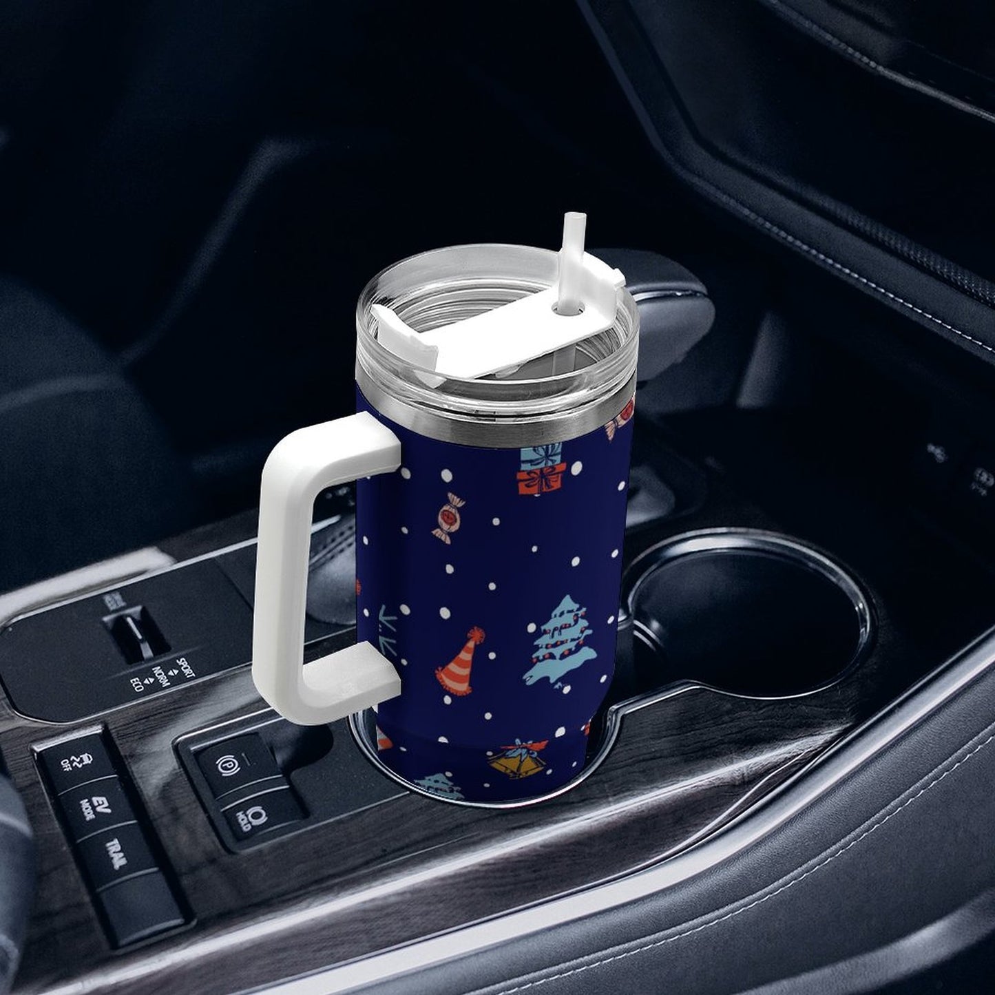 PHDT00153 POD US Local Tumbler 40 oz Large Capacity Car Cup Christmas