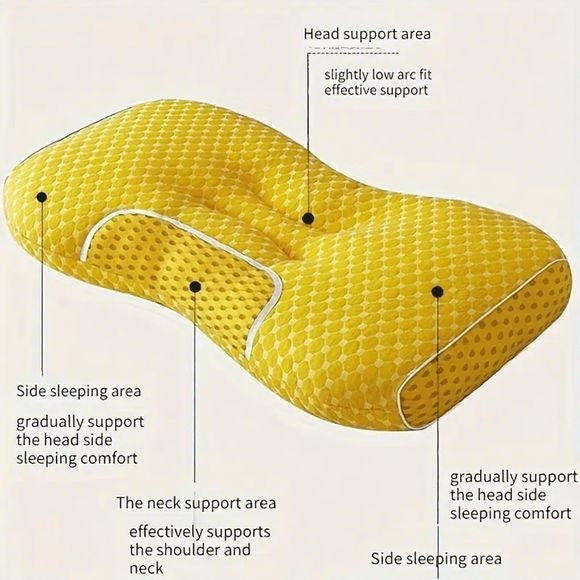 US Local YBZ 3D Knitted Cotton Massage Pillow1pack