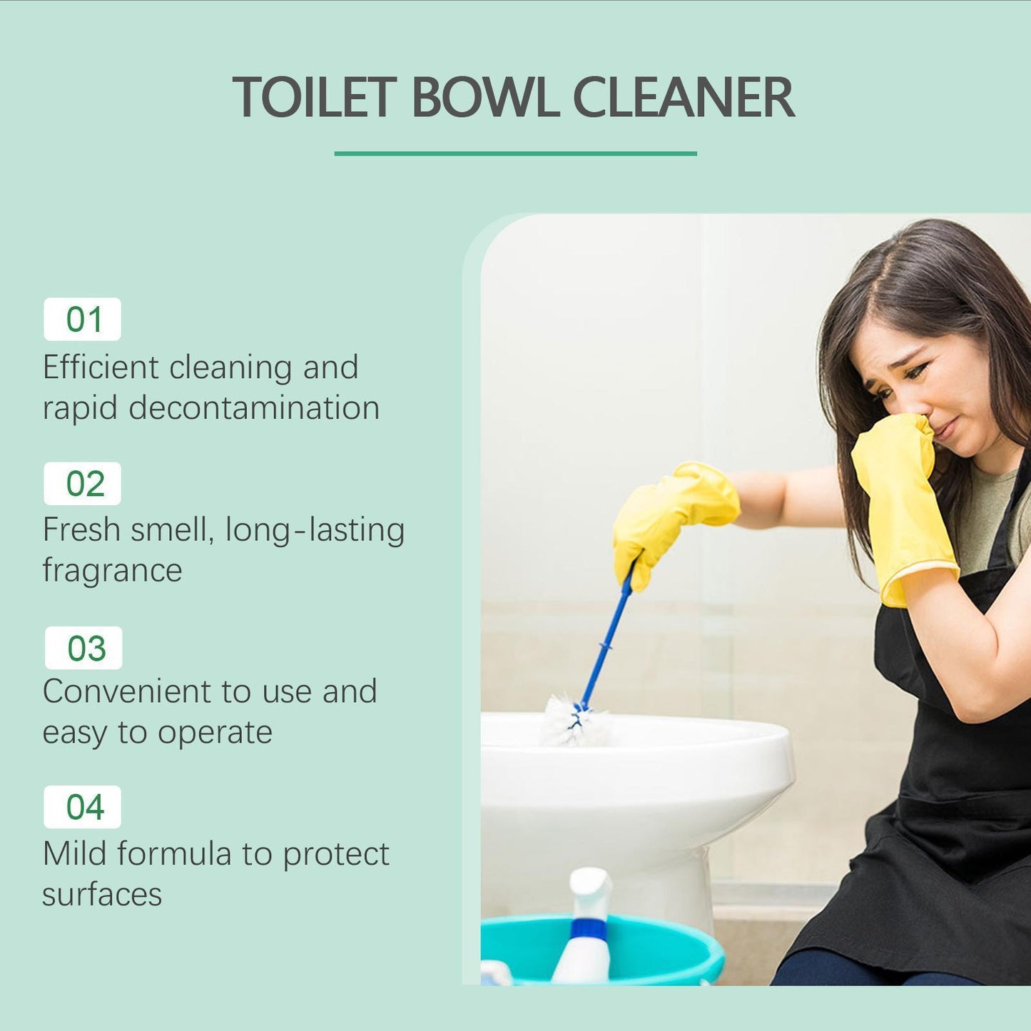US Local Household Bathroom Odor Removal Toilet Cleaner Toilet Cleaner
