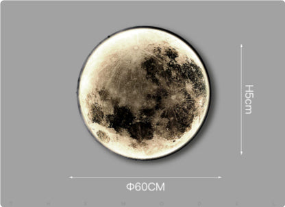 Bedroom Bedside Moon Wall Lamp