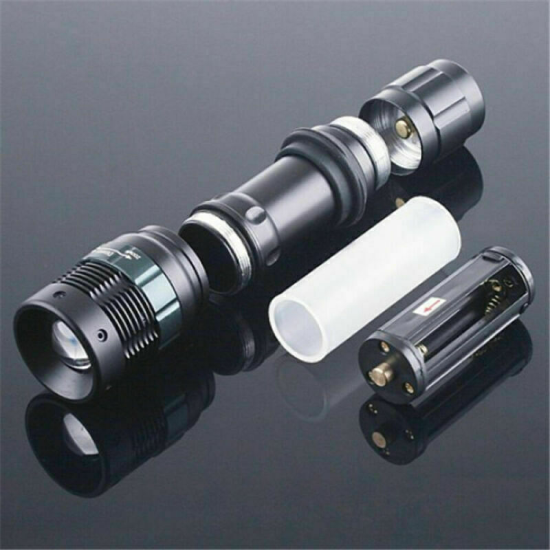 US Local Super-Bright 90000LM LED Searchlight Handheld Spotlight Flashlight Rechargeable