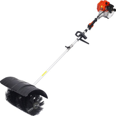US Local Snow Sweeper GASOLINE POWERED BROOM SWEEPER,52CC 2 STROKE ,BROOM BRUSH 21x10 EPA