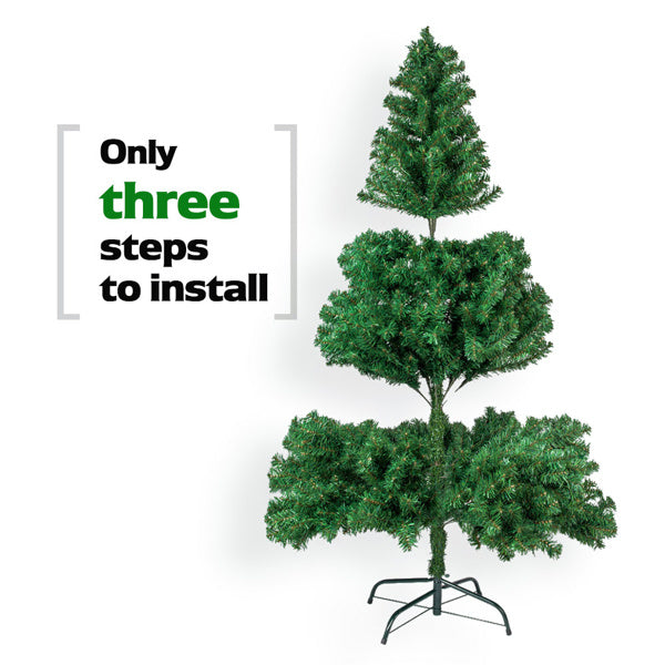 US Local Green PVC Material Christmas Tree