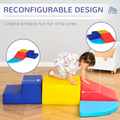 US Local Foam Play Set for Toddlers and Children Crawling or Sliding