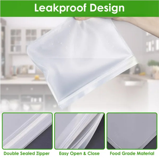 20 Reusable Food Storage Bags
