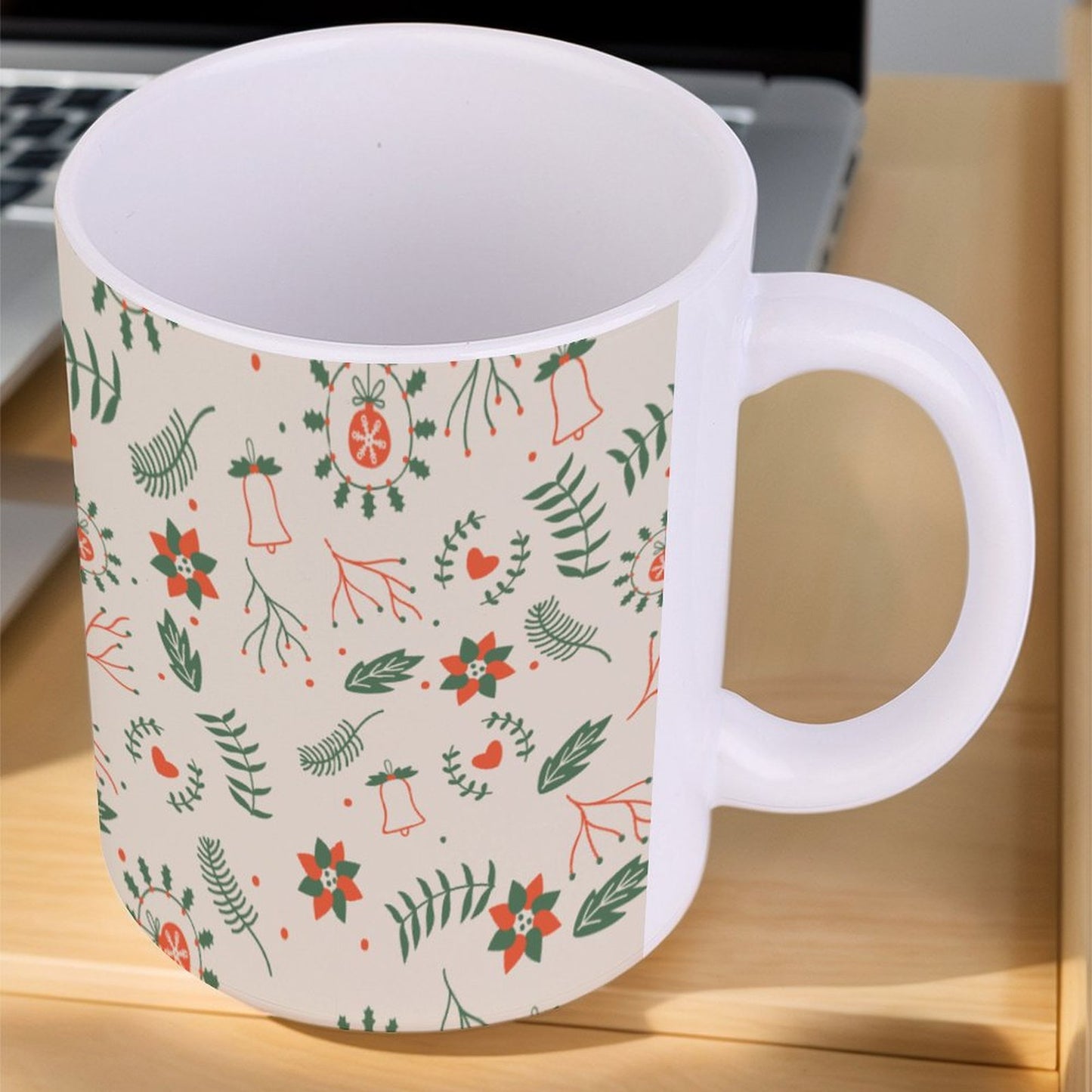 POD US Local White mug with full print, Christmas 0063