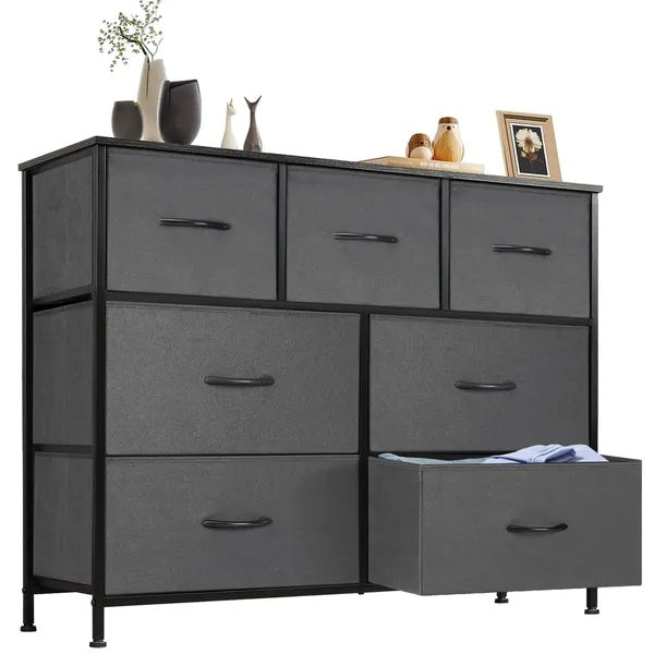 US Local Bedroom Vanity With 7 Storage Spaces