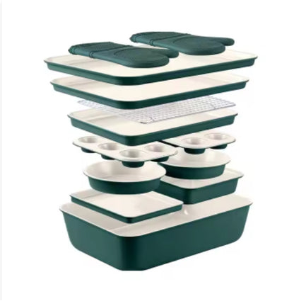 Household Oven Non-stick 10 Pieces Baking Utensils Suit