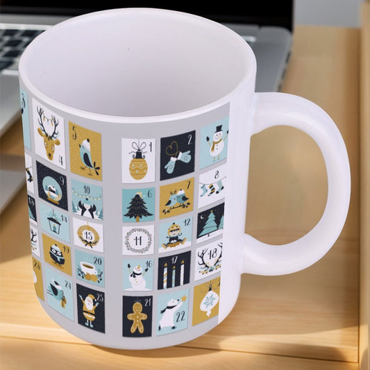 POD US Local White mug with full print, Christmas 0032