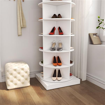 US Local 360 Rotating Shoe Cabinet 6 Floors