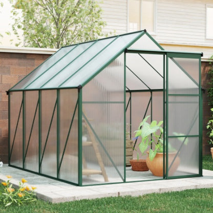 US Local Green-6 X 8 FT Outdoor Patio Greenhouse