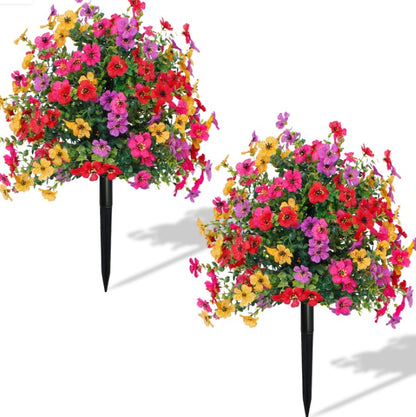 US Local 2-pack, ImitationFlowers, Ground Stake
