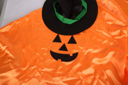 US Local 2 Pcs Hanging Ghosts With Wizard Hat Snicker Scary Face Halloween Party Hanging Decorations Pumpkin Wizard Hat For Eave Tree Porch